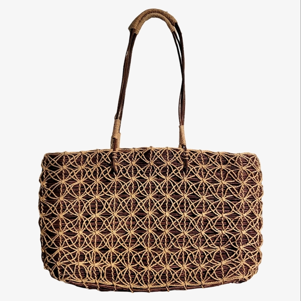 Straw Tote Bag